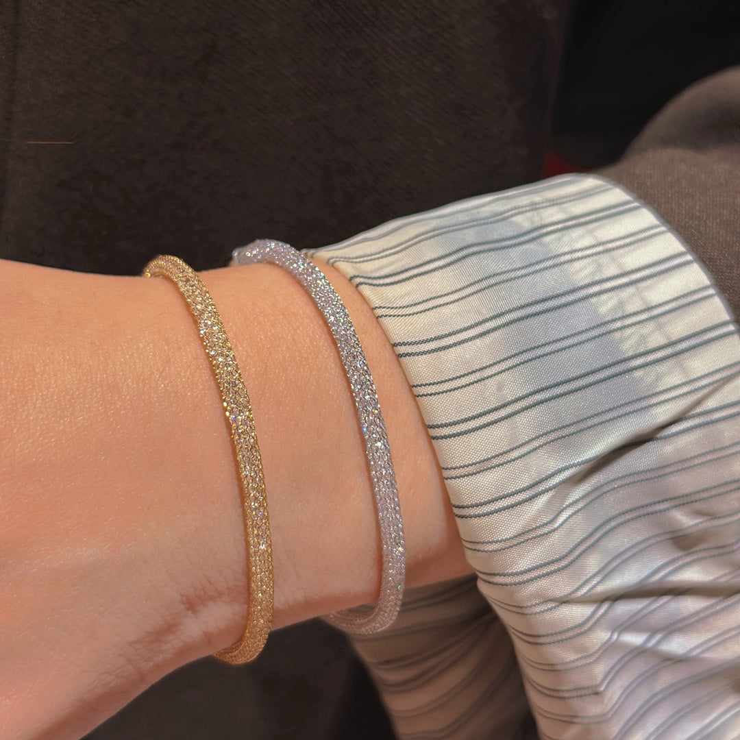 Italian CZ Lace Tennis Bracelet (JL6028)