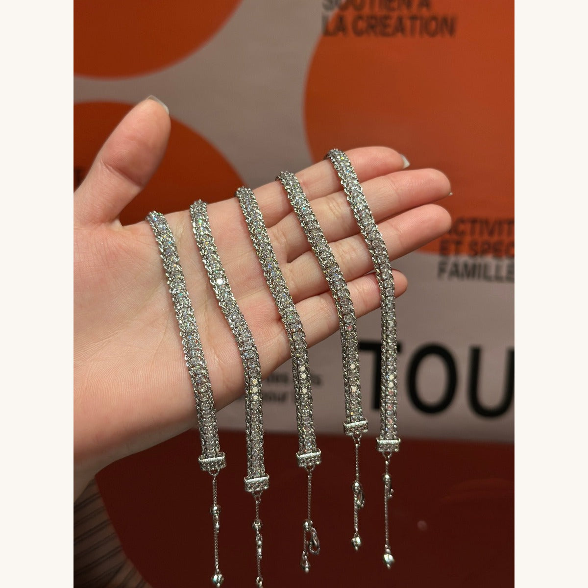 Italian Twist CZ Bracelet & Ring (JB48555)