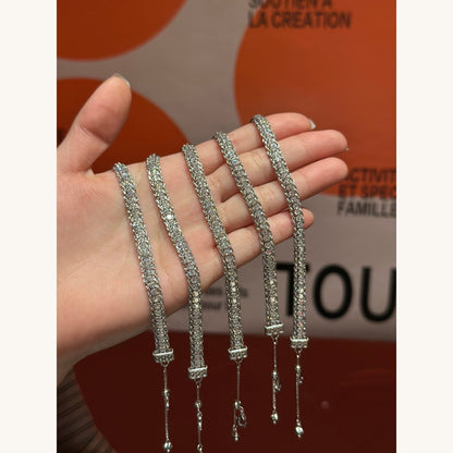 Italian Twist CZ Bracelet & Ring (JB48555)