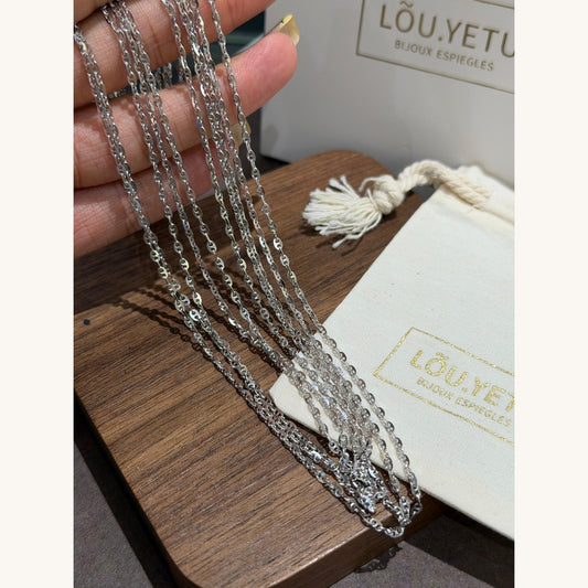 Sparkle Piggy-Nose Necklace (JN00004)