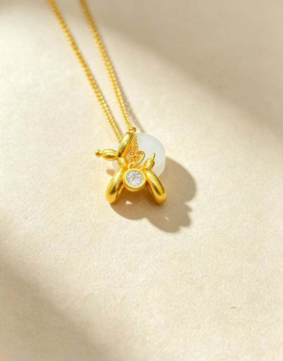 金色海星貝殼吊墜項鍊