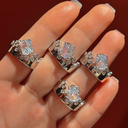 Firework Pavé CZ Ring (JR6040)