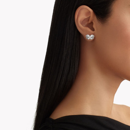 Butterfly CZ Stud Earrings (JE7006)