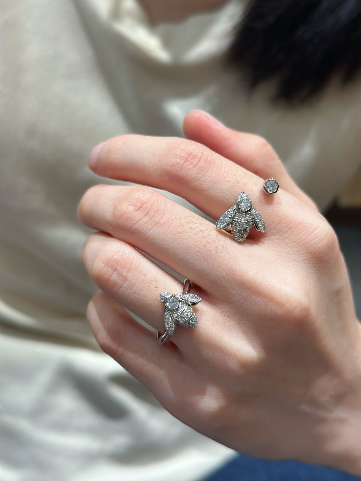 Bee Pavé CZ Ring (JRN6001)