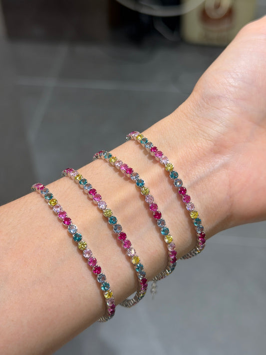 Designer Colorful CZ Bracelet (JL7010)