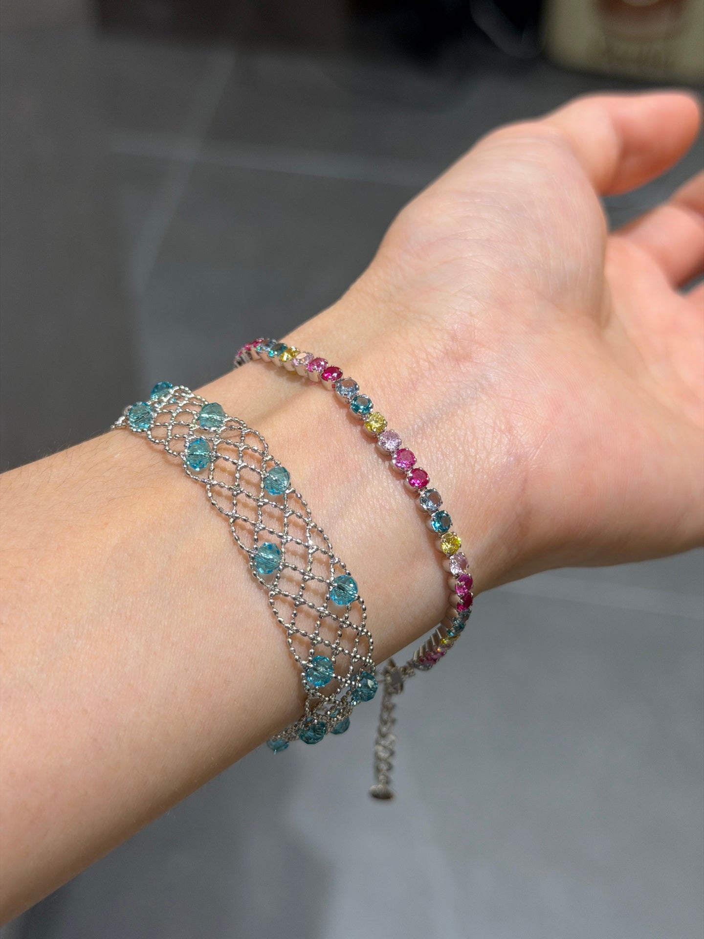 Designer Colorful CZ Bracelet (JL7010)