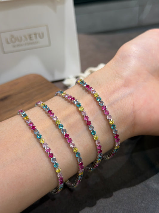 Designer Colorful CZ Bracelet (JL7010)