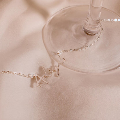 Personalized Sterling Silver Name Necklace - Handmade in USA